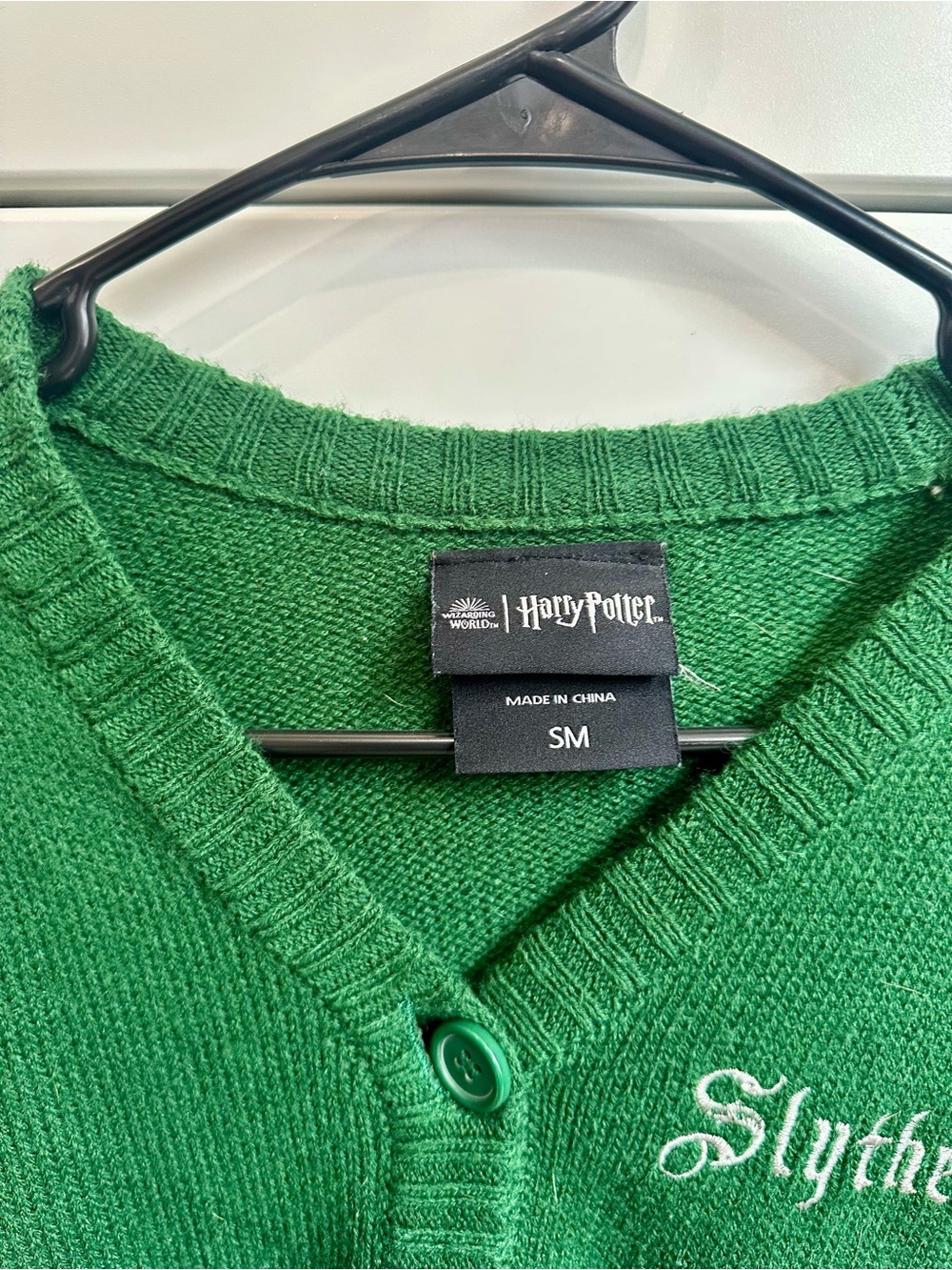 Harry Potter Slytherin Sweater (Out of Stock) - Picture 2 of 3